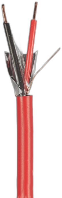 2 Core Shielded Red - Fire Cable