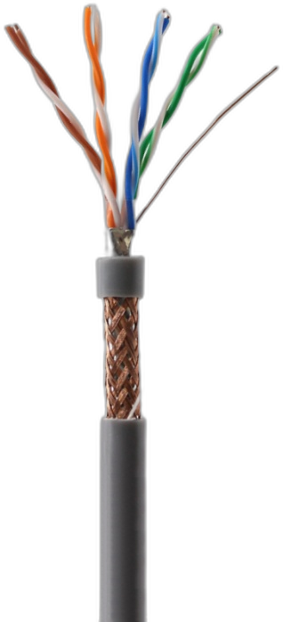 SFTP Cat5e Gray - CAT5e | LANP CABLE manufacturer