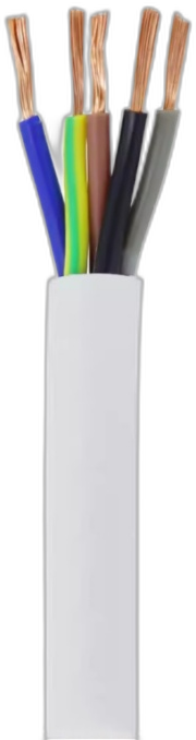 5 Core Cu White - Multi-Core Cable | LANP CABLE manufacturer