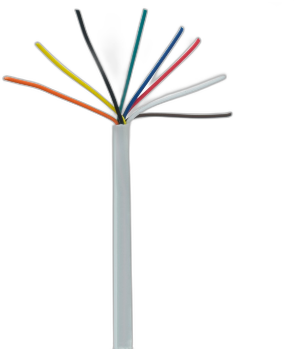 8 Core Unshielded White - Security Cable | LANP CABLE manufacturer