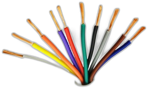 Fire Alarm Cable sample - 10 Core Unshielded White