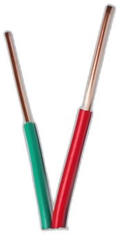 Telecommunication Cable sample - 2 Wire Telephone Cable