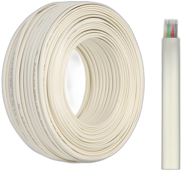 4C Flat Telephone Cable - Telephone Cable